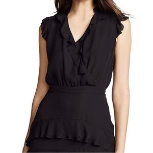 Parker Tangia Flutter Short Sleeve Dress